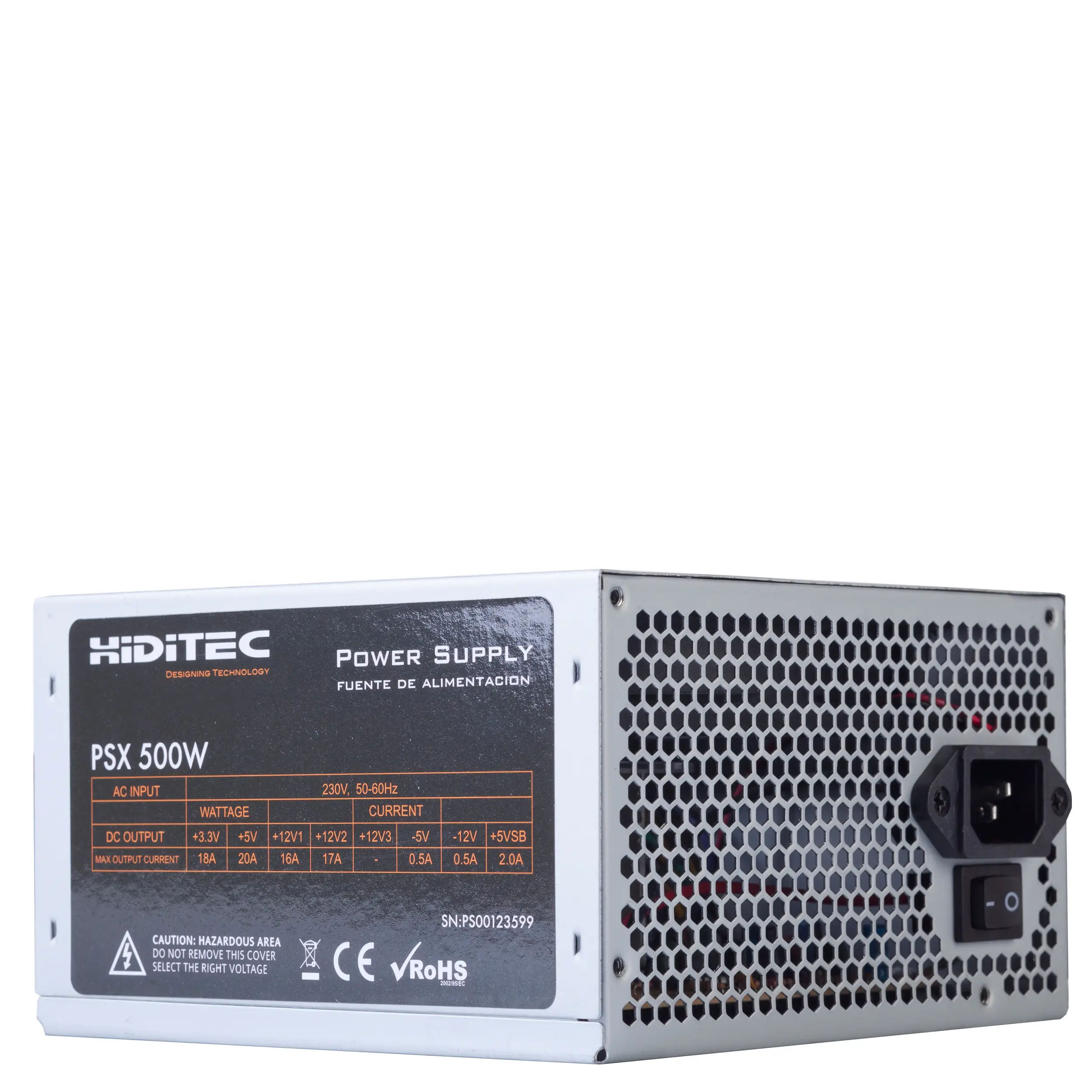 Hiditec PSX 500W PS00123599 ATX Güç Kaynağı Power Supply