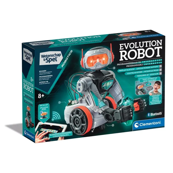 Clementoni Science & Jeu robotique Evolution Robot 56183 Programlanabilir Oyuncak