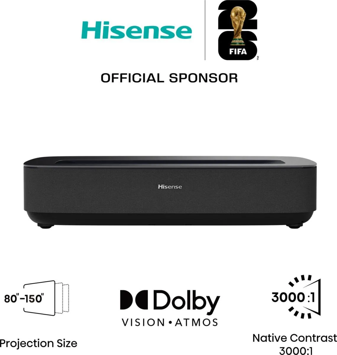 Hisense Laser TV PL2 20014753 Projeksiyon Tvle