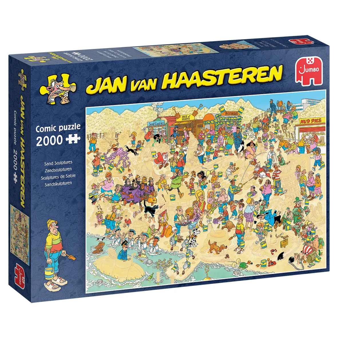 Jumbo Jan van Haasteren Sand Sculptures 2000 Parça 20072 Puzzle
