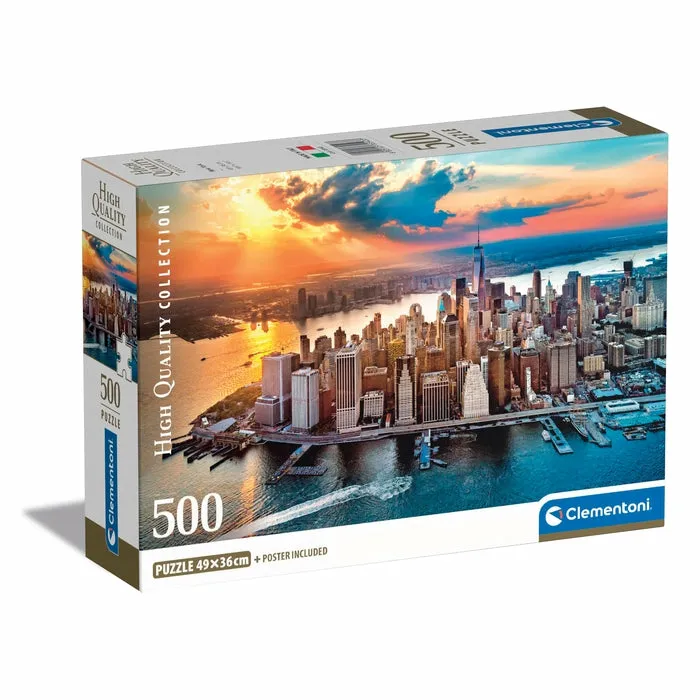 Clementoni High Quality Collection New York 35543 500 Parça Puzzle