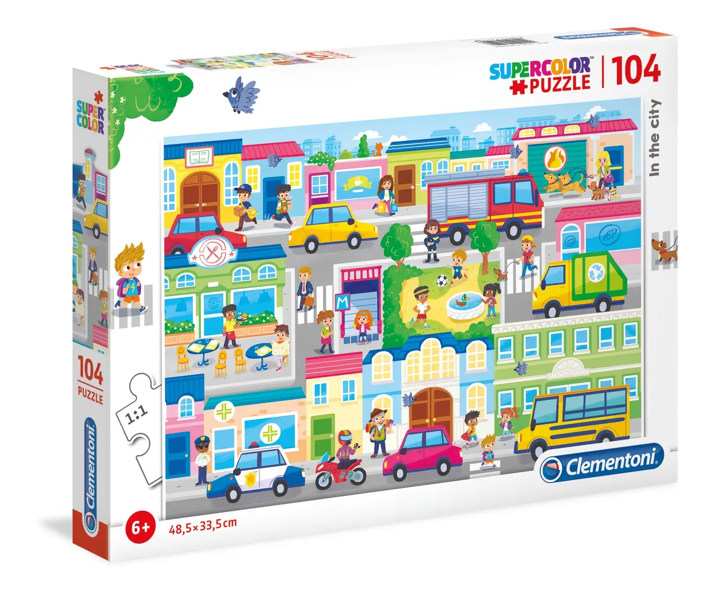Clementoni In the City 27114 104 Parça Puzzle