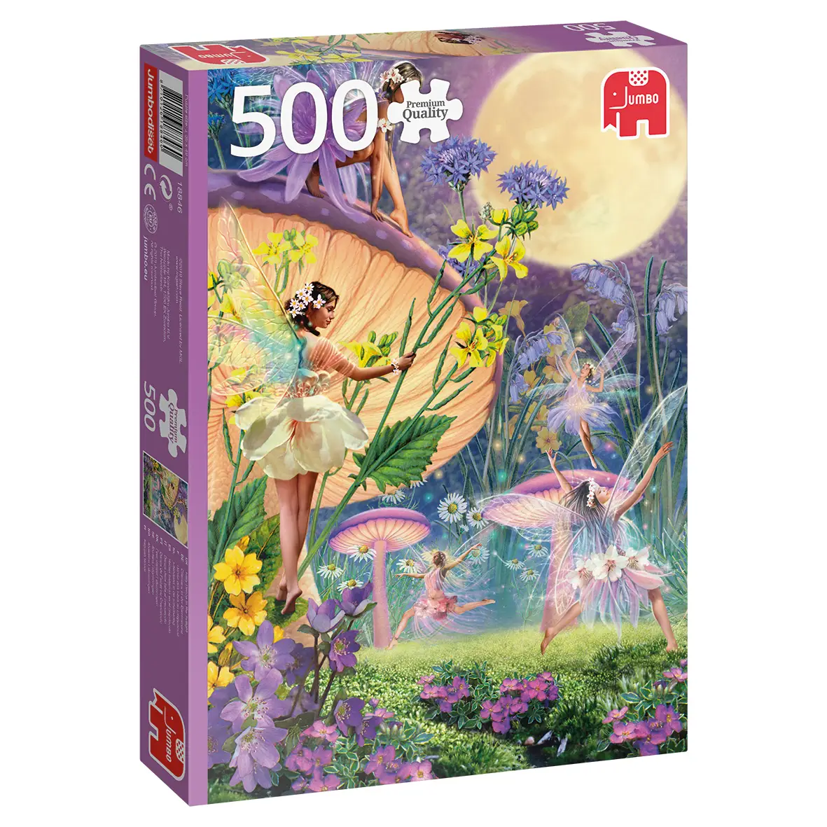 Jumbo Fairy Dance in the Twilight 500 Parça 18846 Puzzle