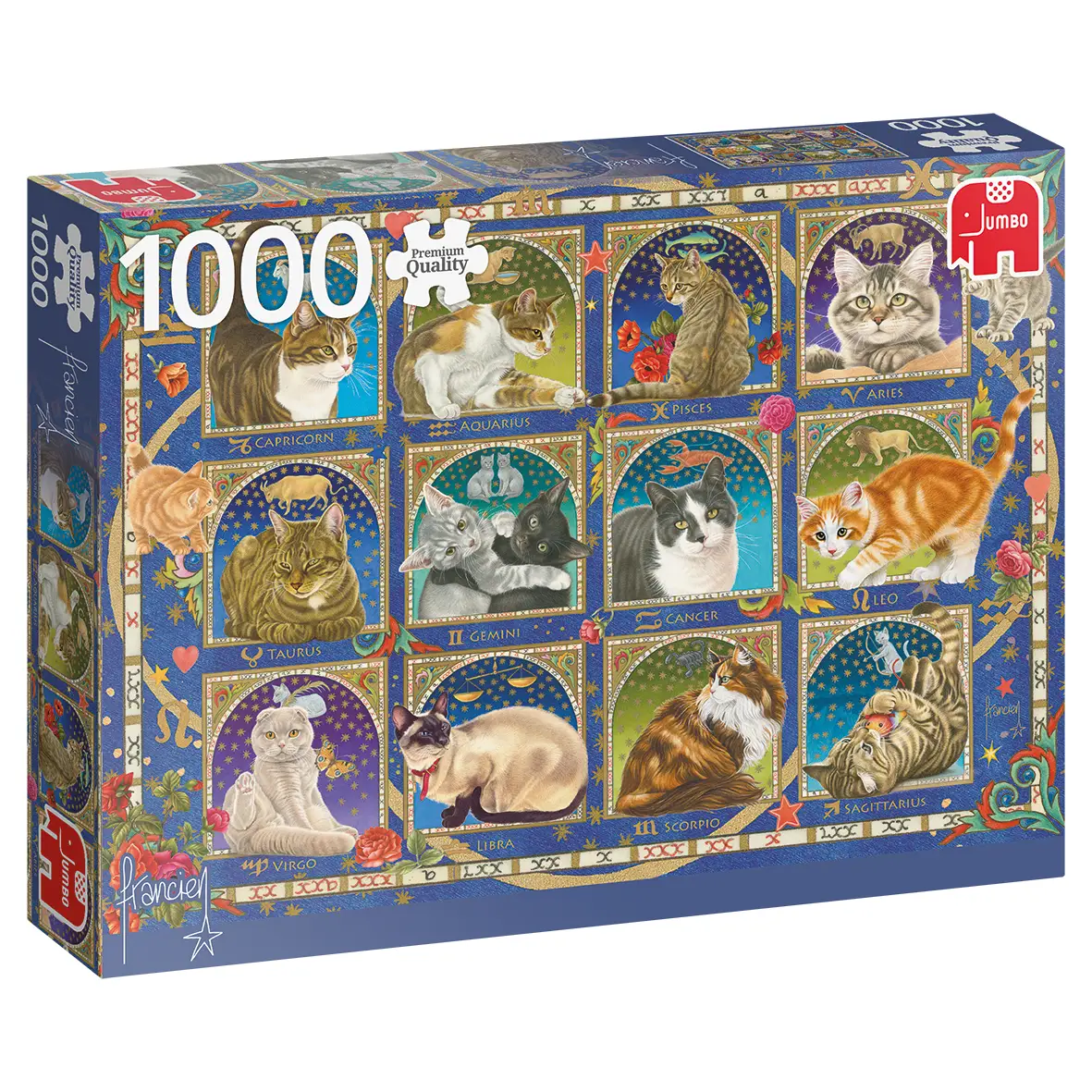 Jumbo Francien - Cat Horoscope 1000 Parça 18853 Puzzle