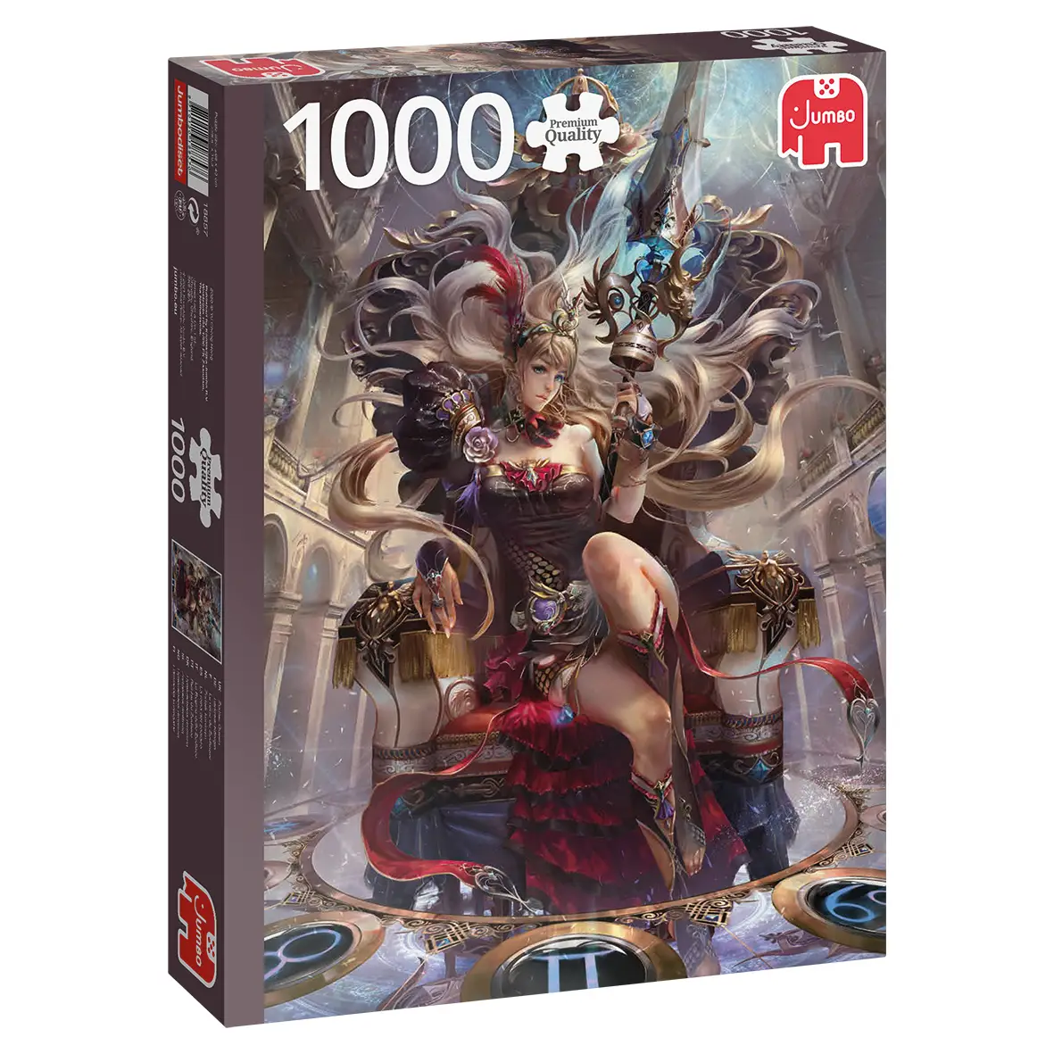 Jumbo Zodiac Queen 1000 Parça 18857 Puzzle