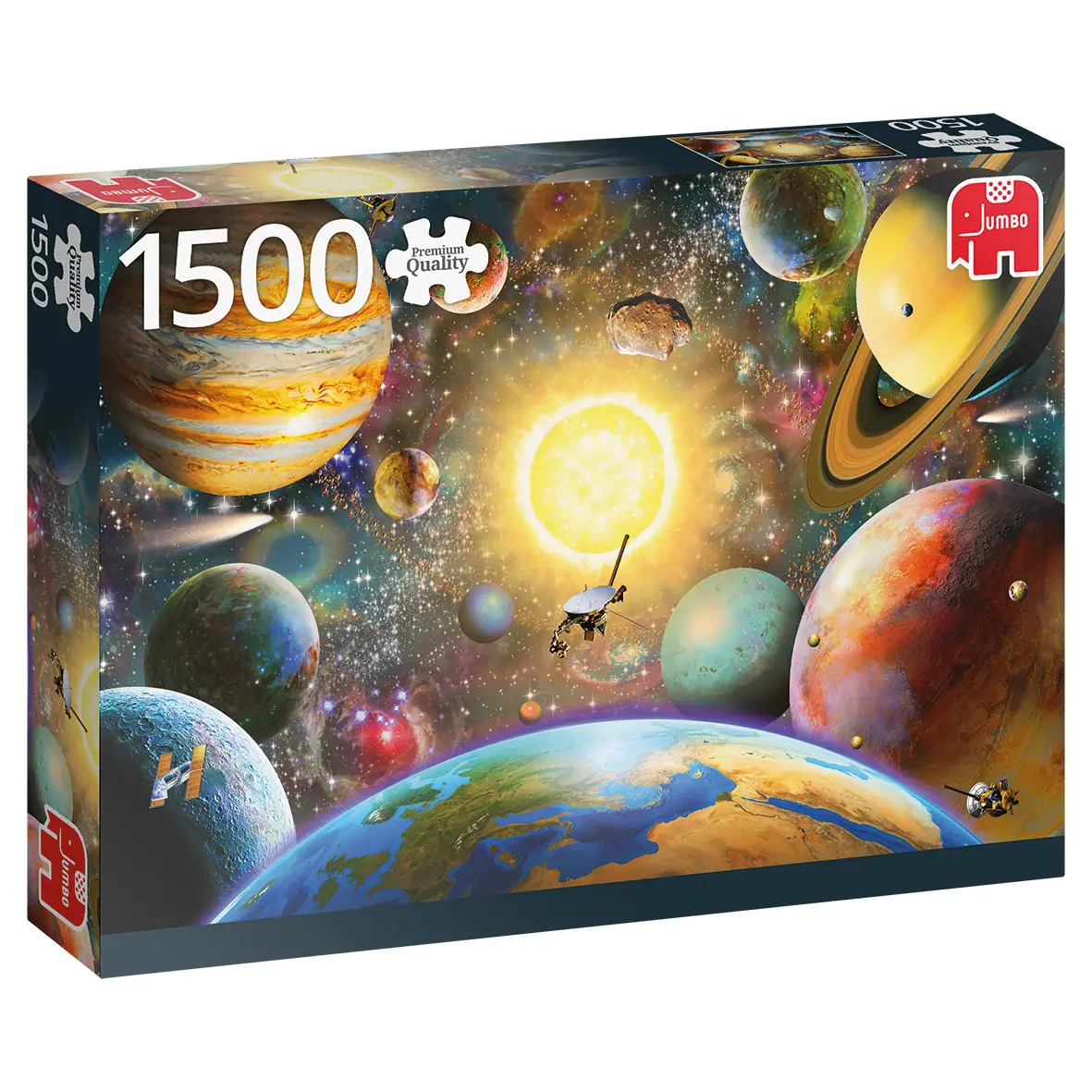 Jumbo Floating in Outer Space 1500 Parça 18866 Puzzle