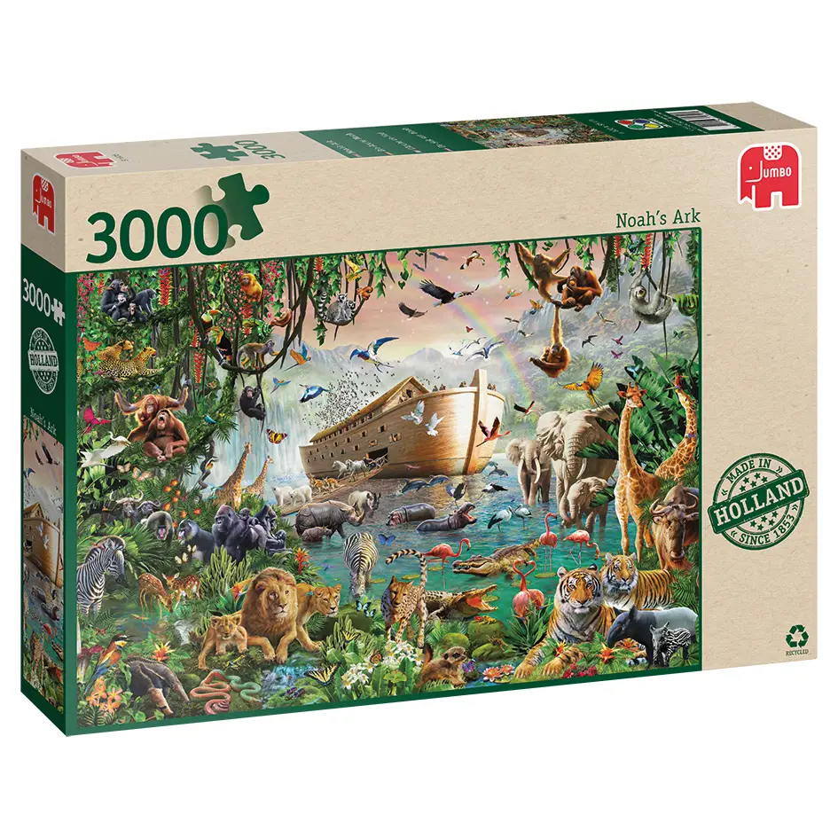 Jumbo 3000 Parça AS Watson Special 81605 Puzzle Yapboz InfiniBand ve Fiber Optik Kablo