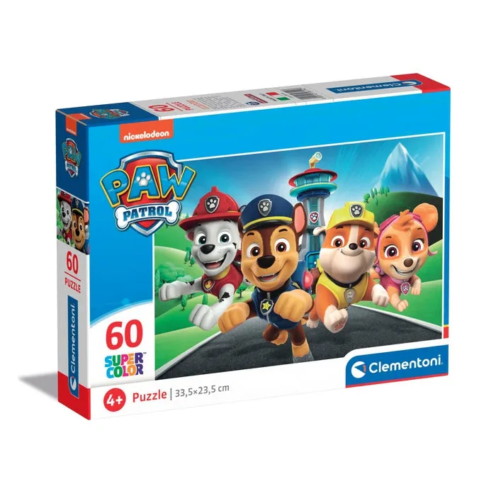 Clementoni Supercolor Paw Patrol 26114 60 Parça Puzzle