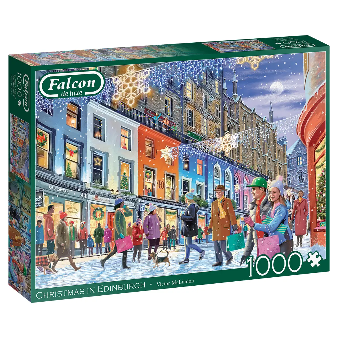 Jumbo Christmas in Edinburgh 1000 Parça 11353 Puzzle