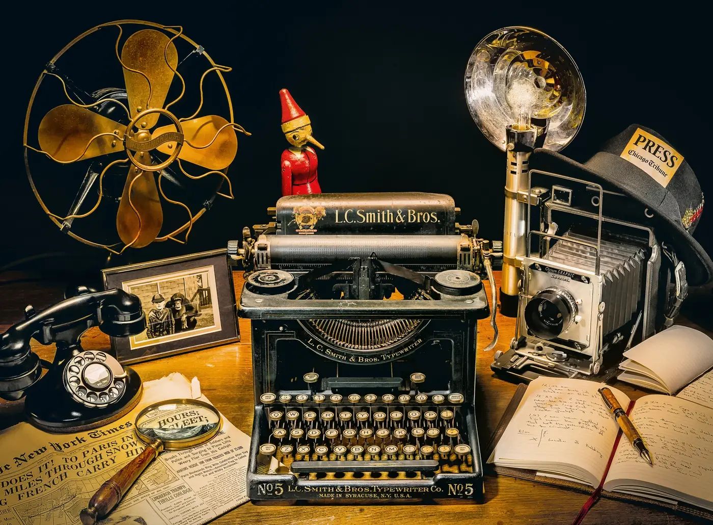 Clementoni The Typewriter 35040 500 Parça Puzzle Thumbnail 3