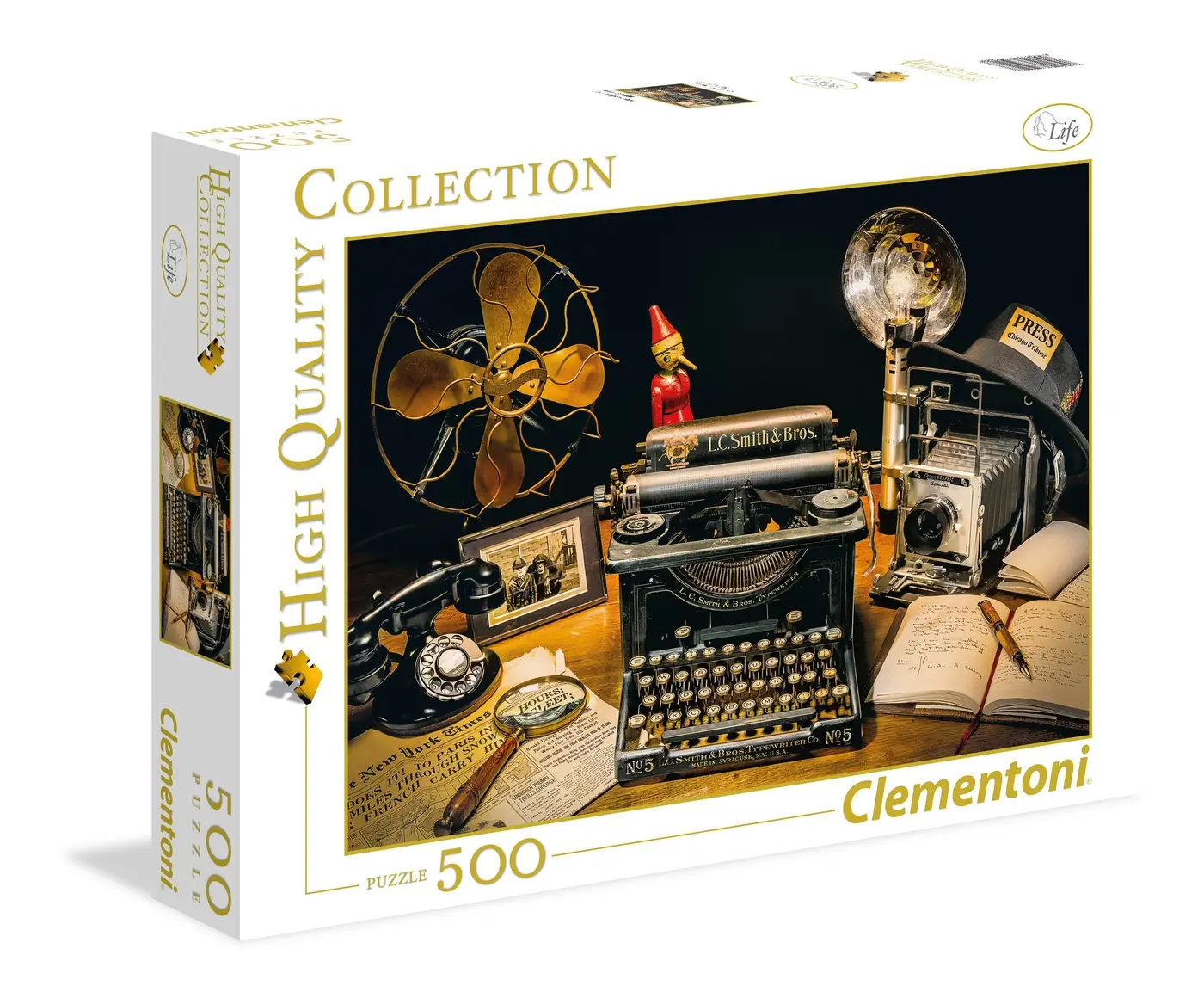 Clementoni The Typewriter 35040 500 Parça Puzzle
