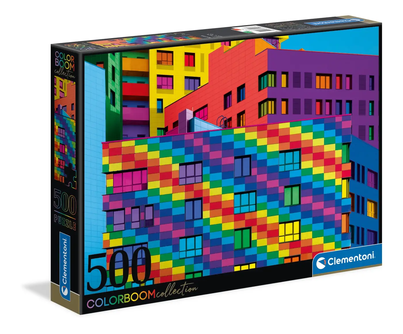 Clementoni Squares - ColorBoom 35094 500 Parça Puzzle
