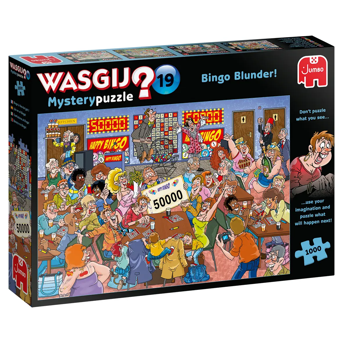 Jumbo Mystery 19 1000 Parça 19182 Puzzle
