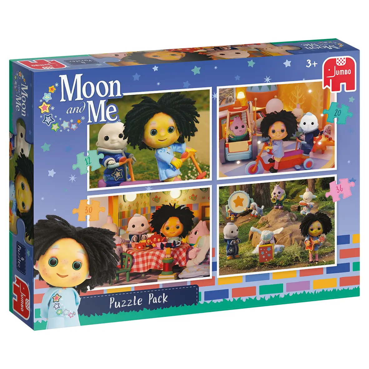 Jumbo 4in1 19742 12 Parça Puzzle