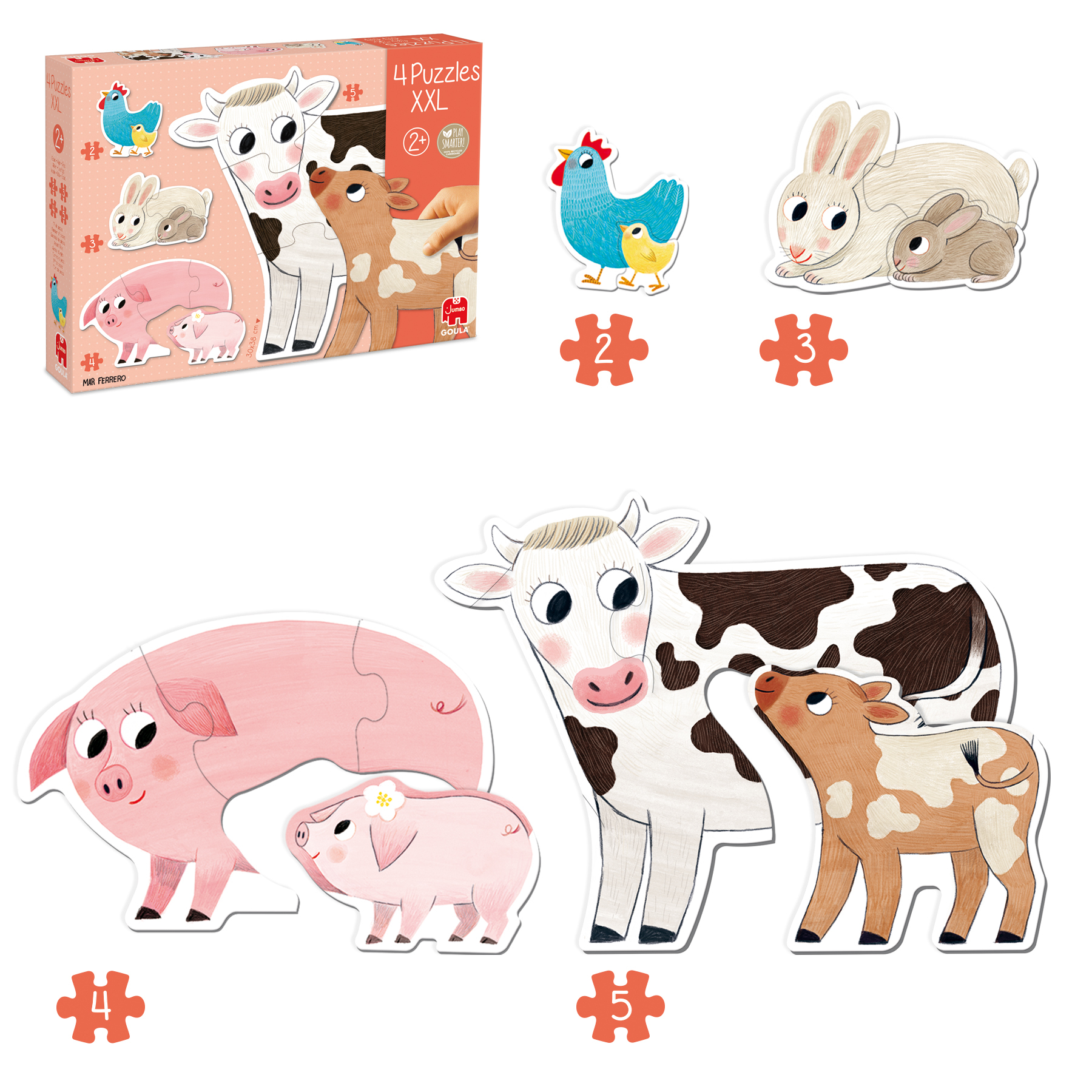 Jumbo Goula 53175 11 Parça Puzzle Thumbnail 7