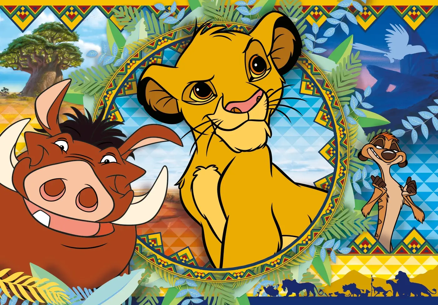 Clementoni Lion King 27287 104 Parça Puzzle Thumbnail 2