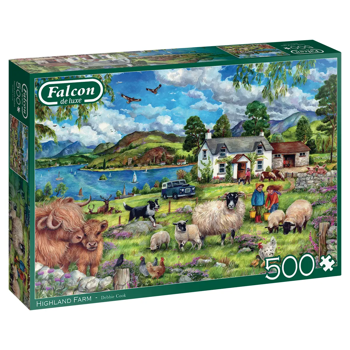 Jumbo Rural Farm 500 Parça 11332 Puzzle