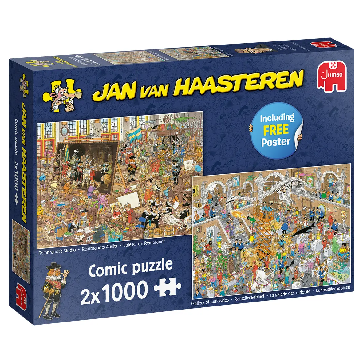 Jumbo A Trip to the Museum 2x1000 Parça 20052 1000 Parça Puzzle