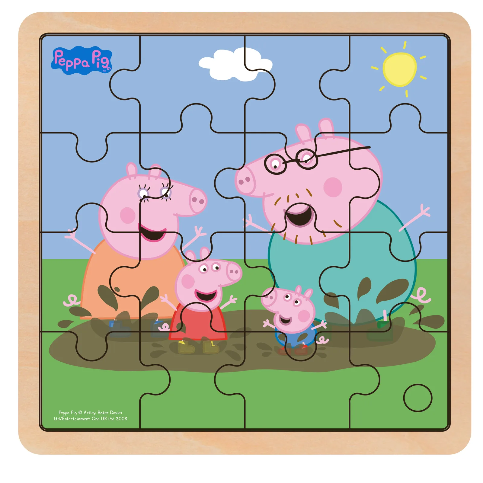 Barbo Toys 9005 16 Parça Puzzle