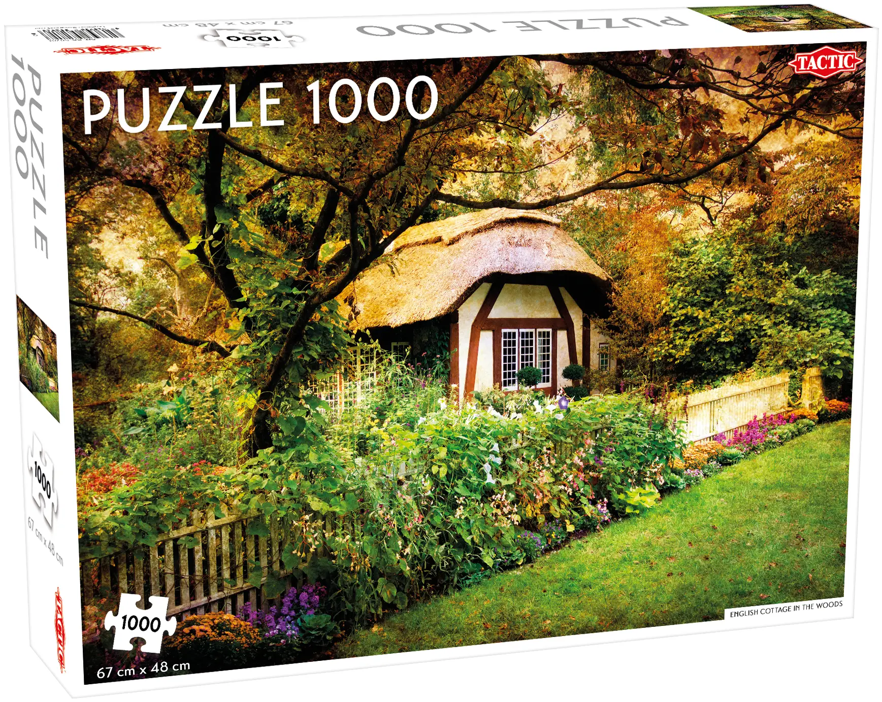 Tactic English Cottage in the Woods 1000 Parça 58251 Puzzle