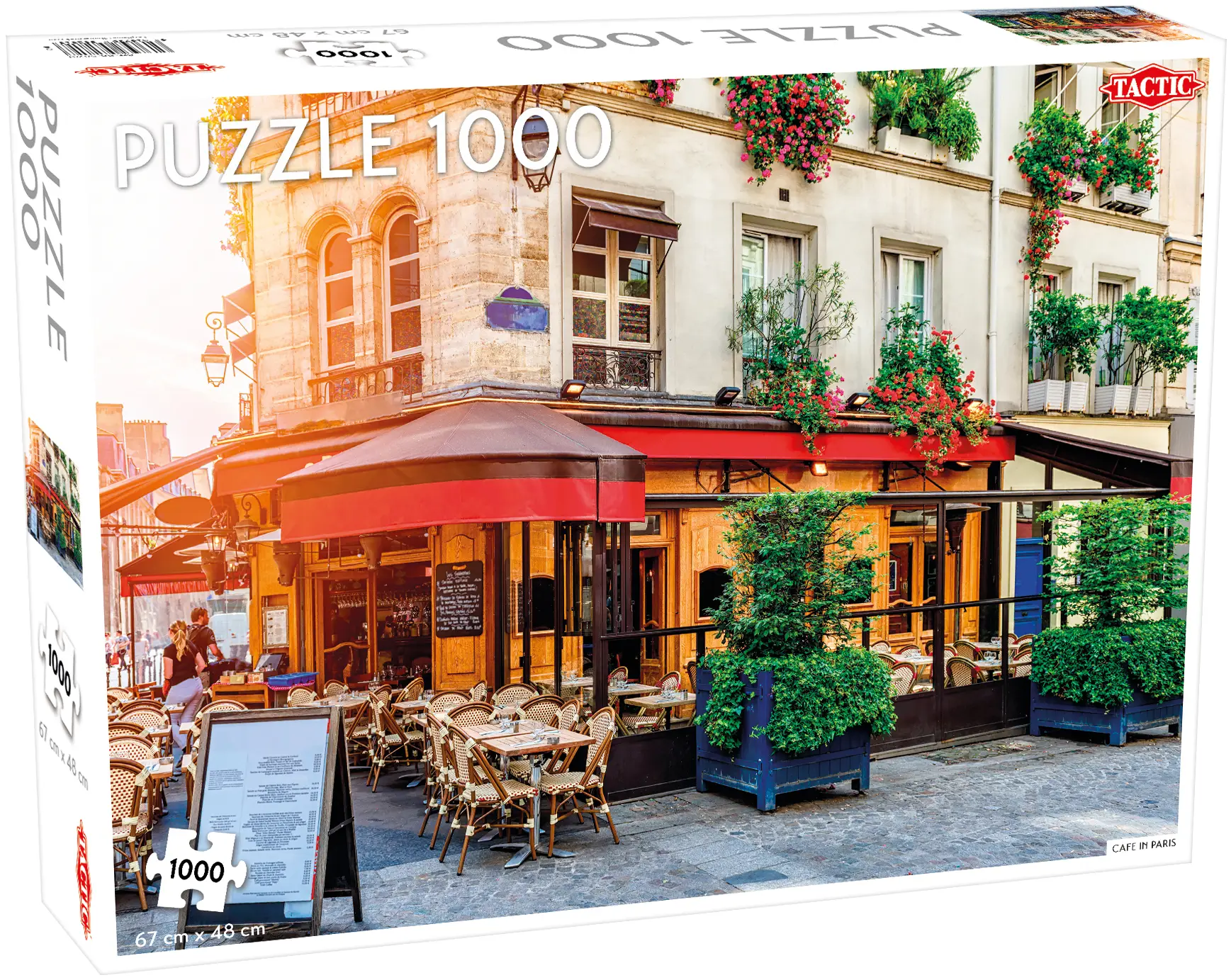Tactic Cafe in Paris 1000 Parça 58254 Puzzle