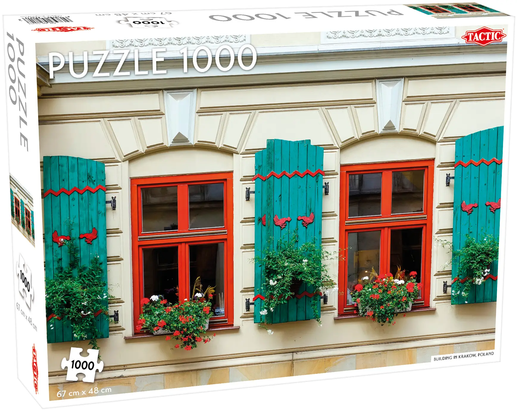 Tactic Building in Krakow, Poland 1000 Parça 58259 Puzzle