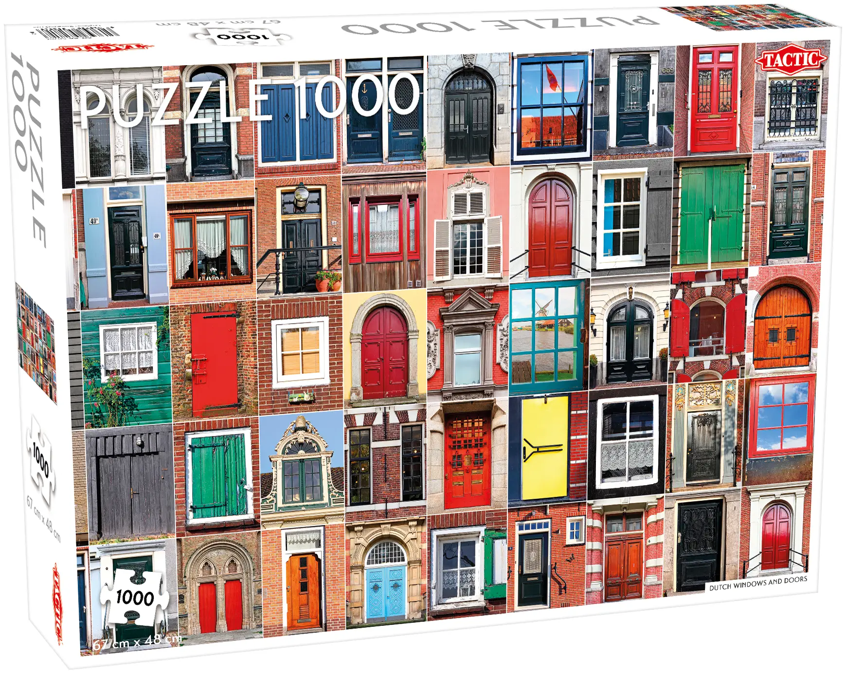 Tactic Dutch Windows and Doors 1000 Parça 58264 Puzzle