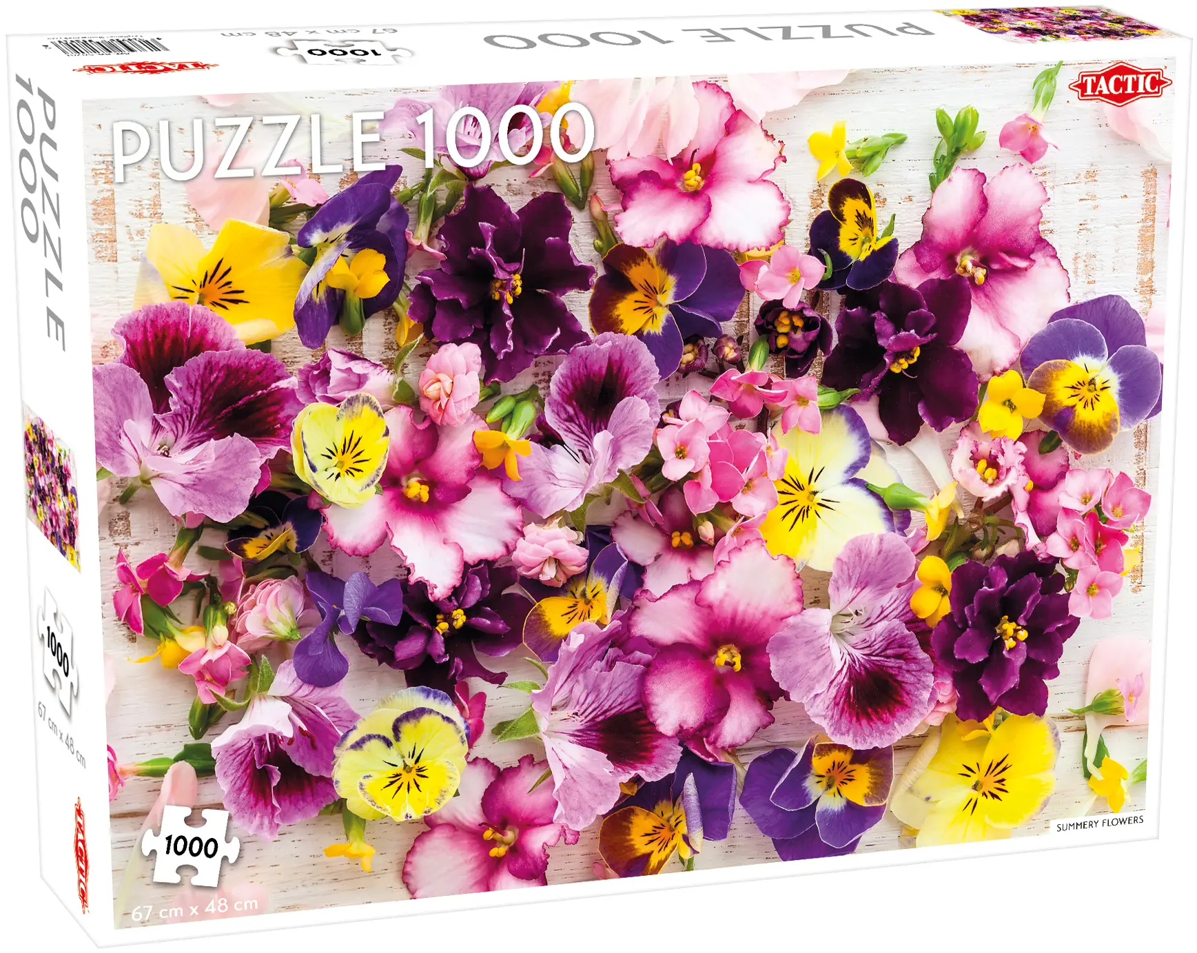 Tactic Summery Flowers 1000 Parça 58278 Puzzle
