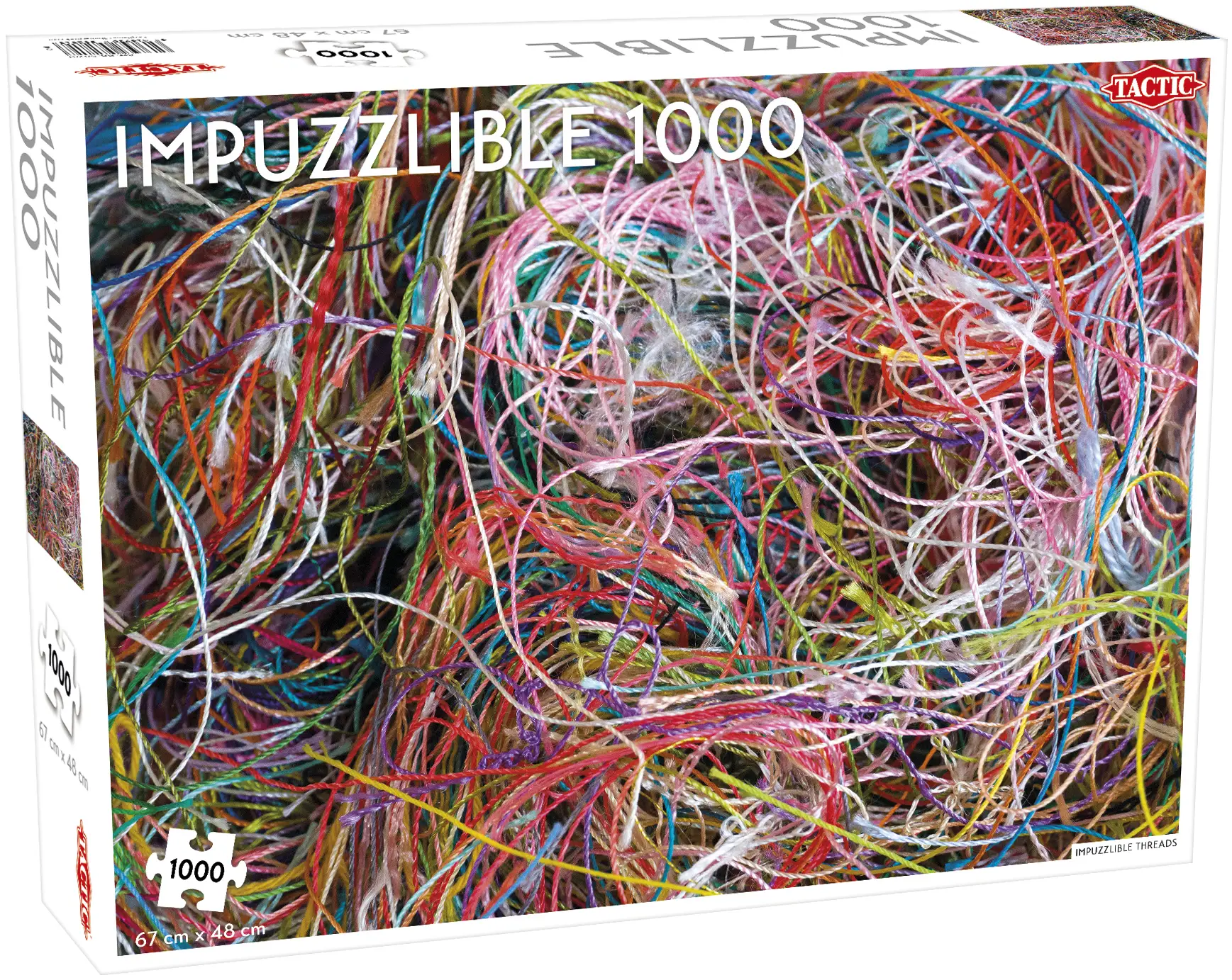 Tactic Impuzzlibe Threads 1000 Parça 58280 Puzzle