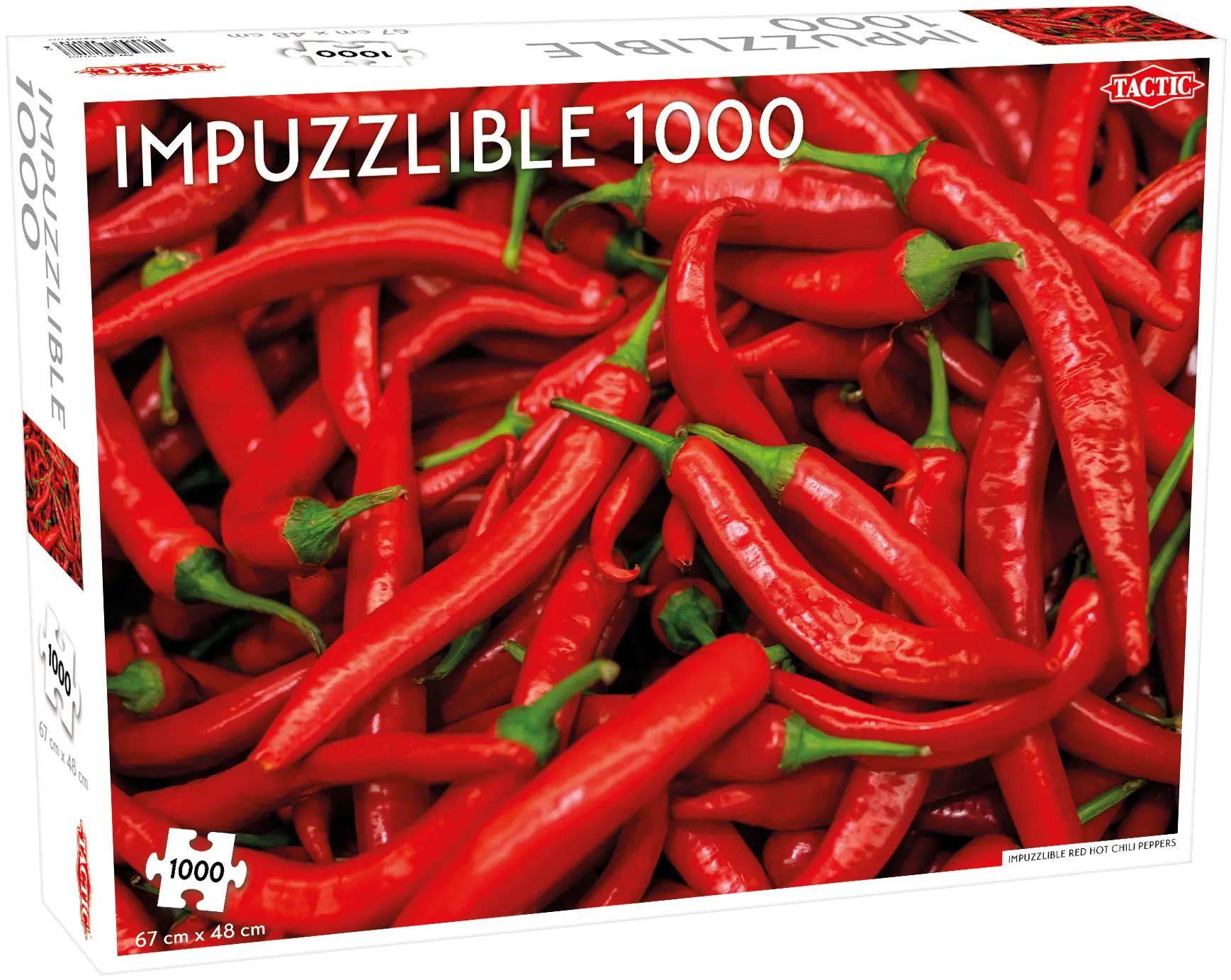 Tactic Impuzzlible Red Hot Chili Peppers 1000 Parça 58282 Puzzle