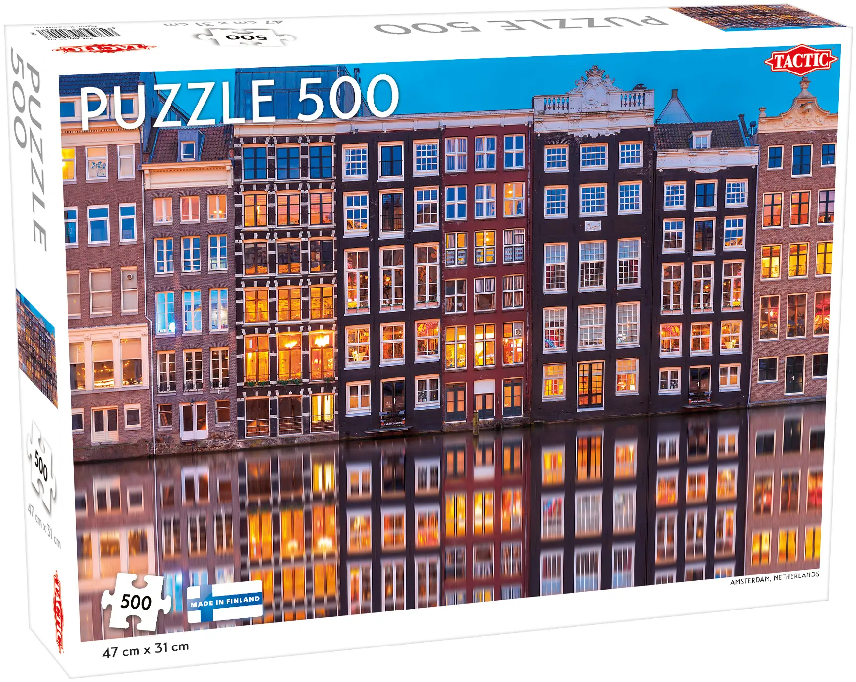 Tactic Amsterdam, Netherlands 500 Parça 58291 Puzzle