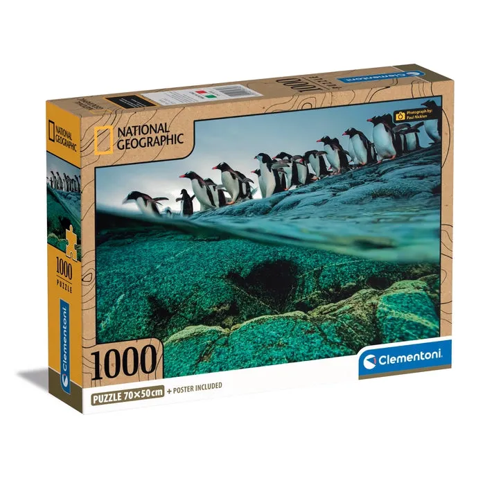 Clementoni Penguins 39730 1000 Parça Puzzle