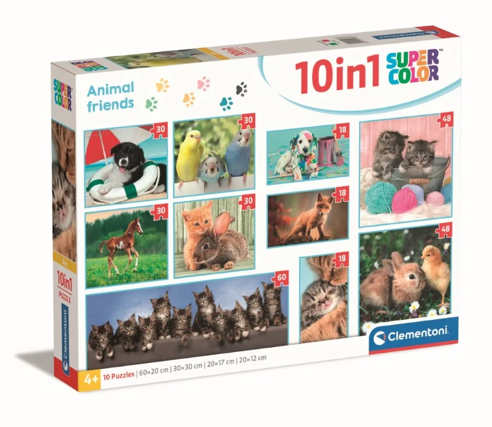 Clementoni Supercolor 20283 18 Parça Puzzle Thumbnail 0