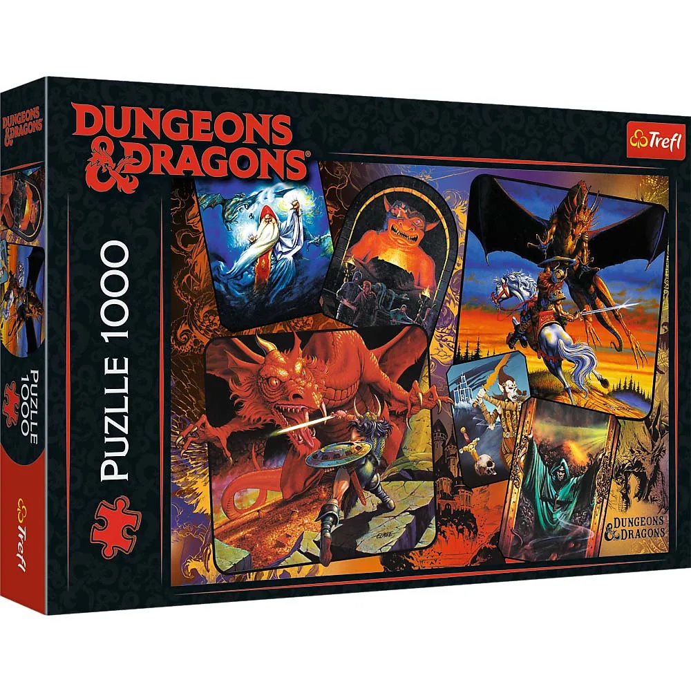 Trefl Dungeons & Dragons The Origins 10739 1000 Parça Puzzle