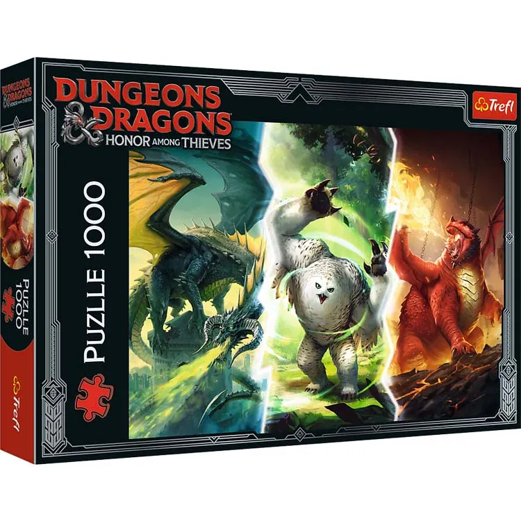 Trefl Dungeons & Dragons Legendary Monsters of Faerun 10763 1000 Parça Puzzle