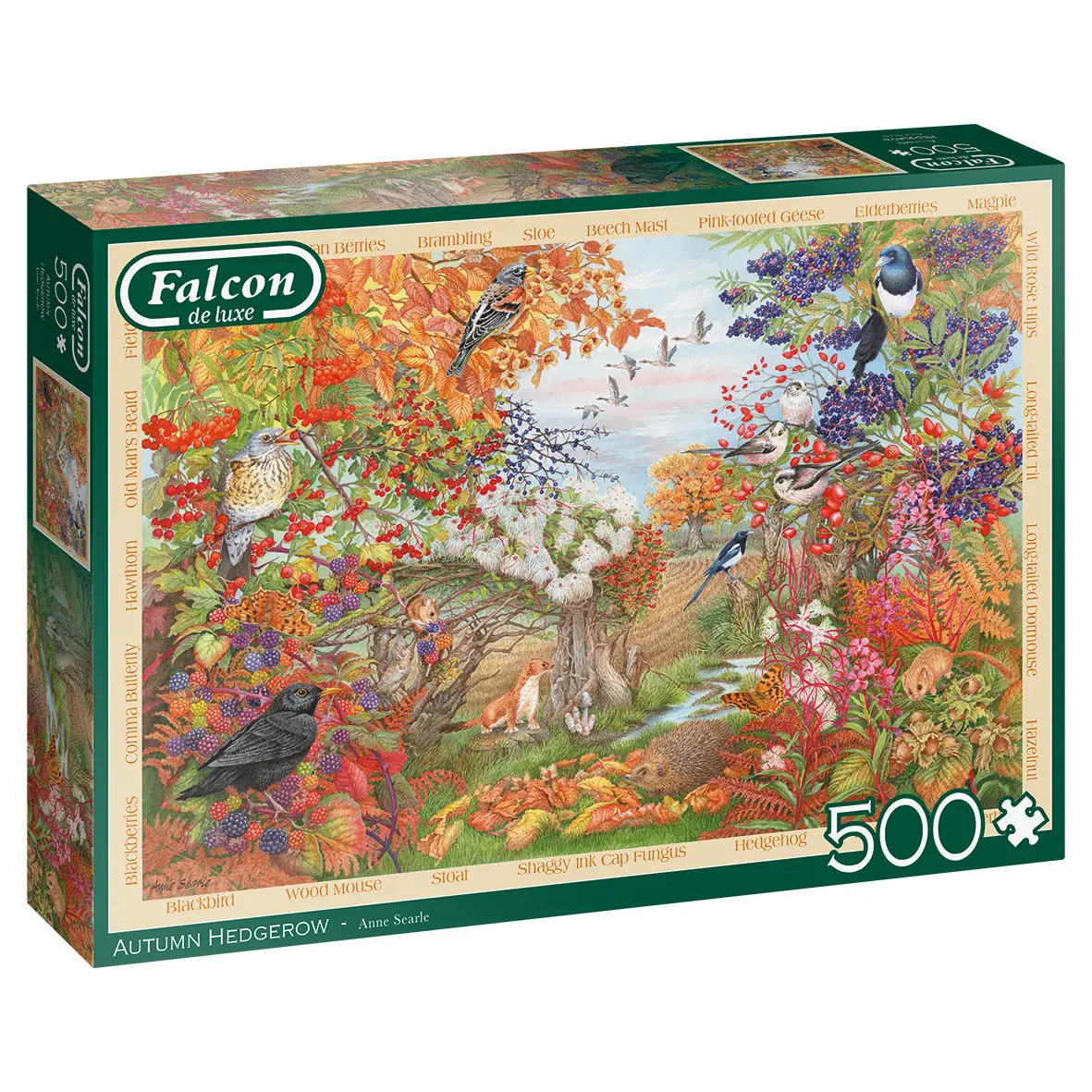 Jumbo Autumn Hedgerow 500 Parça 11270 Puzzle