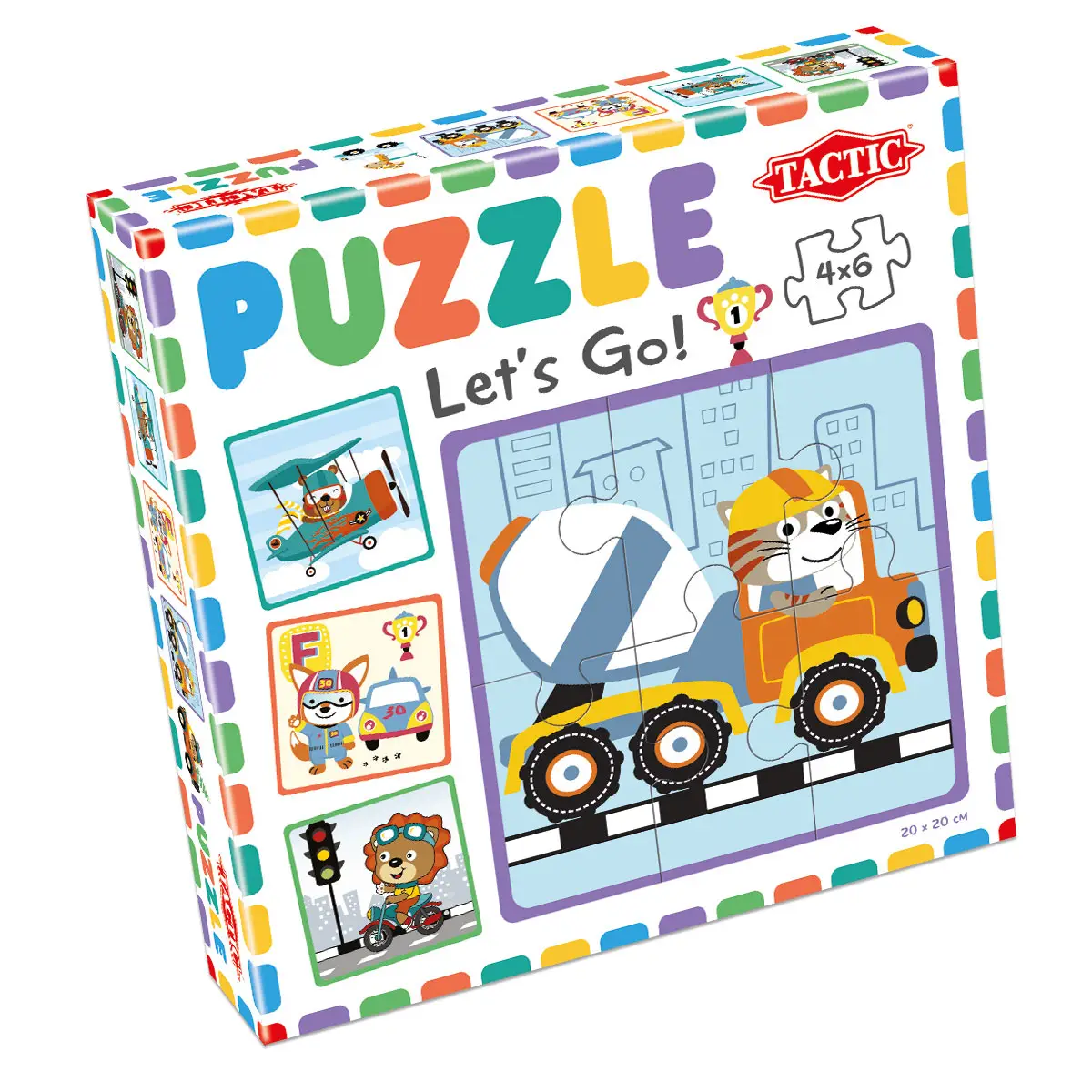 Tactic 56666 6 Parça Puzzle