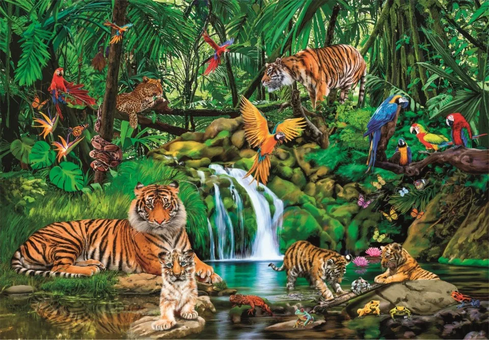 Clementoni Supercolor 21721 300 Parça Puzzle Thumbnail 1