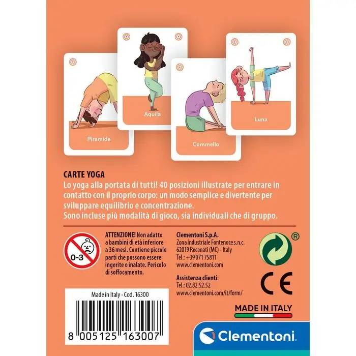 Clementoni Carte Yoga 16300 Kutu Oyunu Thumbnail 3