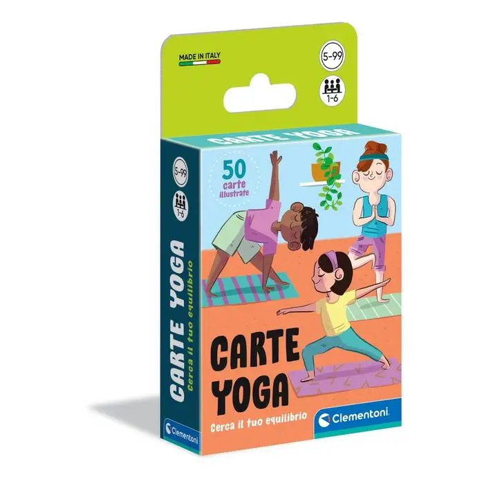 Clementoni Carte Yoga 16300 Kutu Oyunu Puzzle