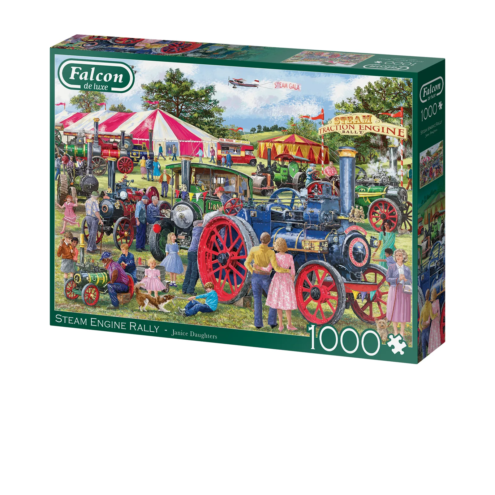 Jumbo Falcon de luxe 11389 1000 Parça Puzzle Thumbnail 2
