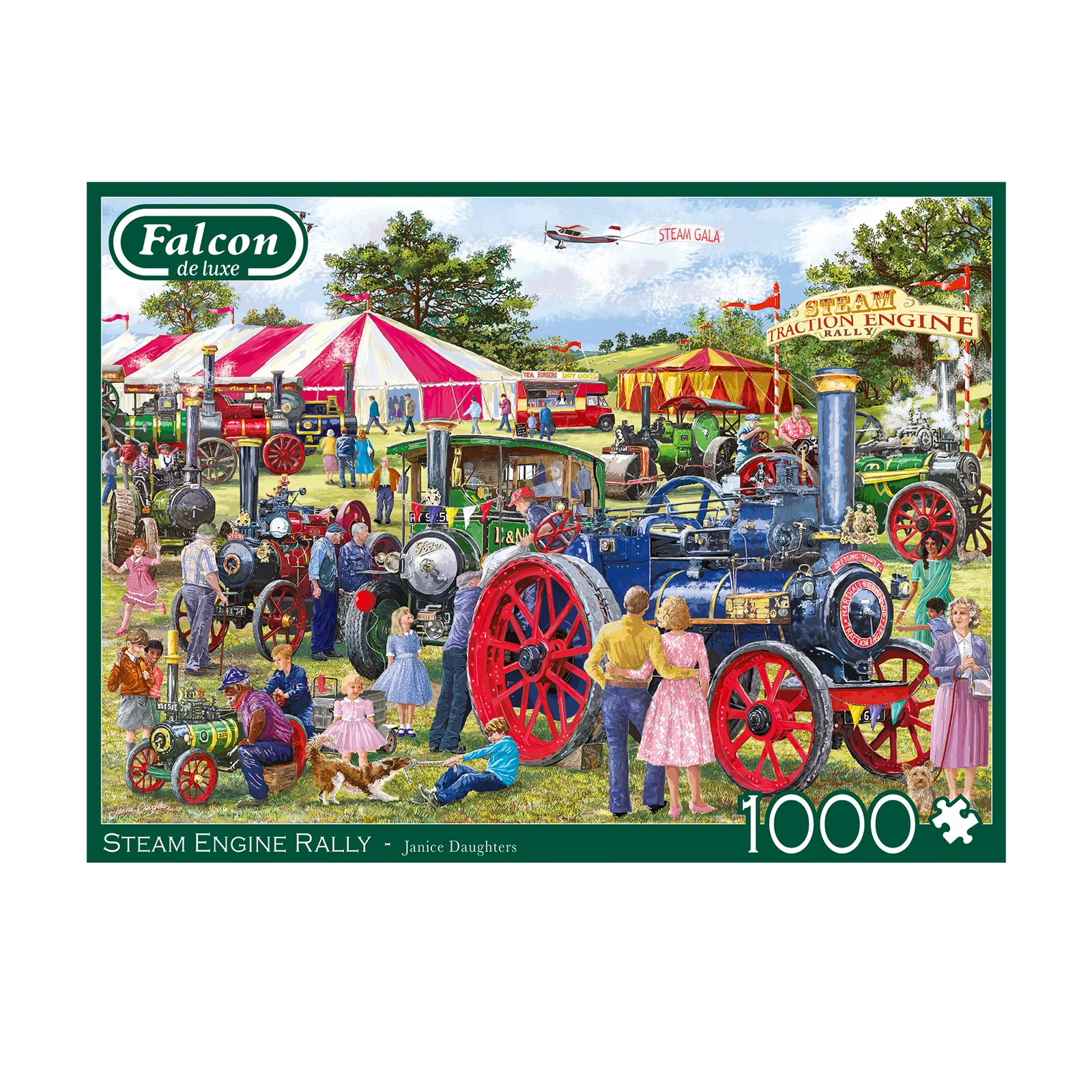 Jumbo Falcon de luxe 11389 1000 Parça Puzzle Thumbnail 4