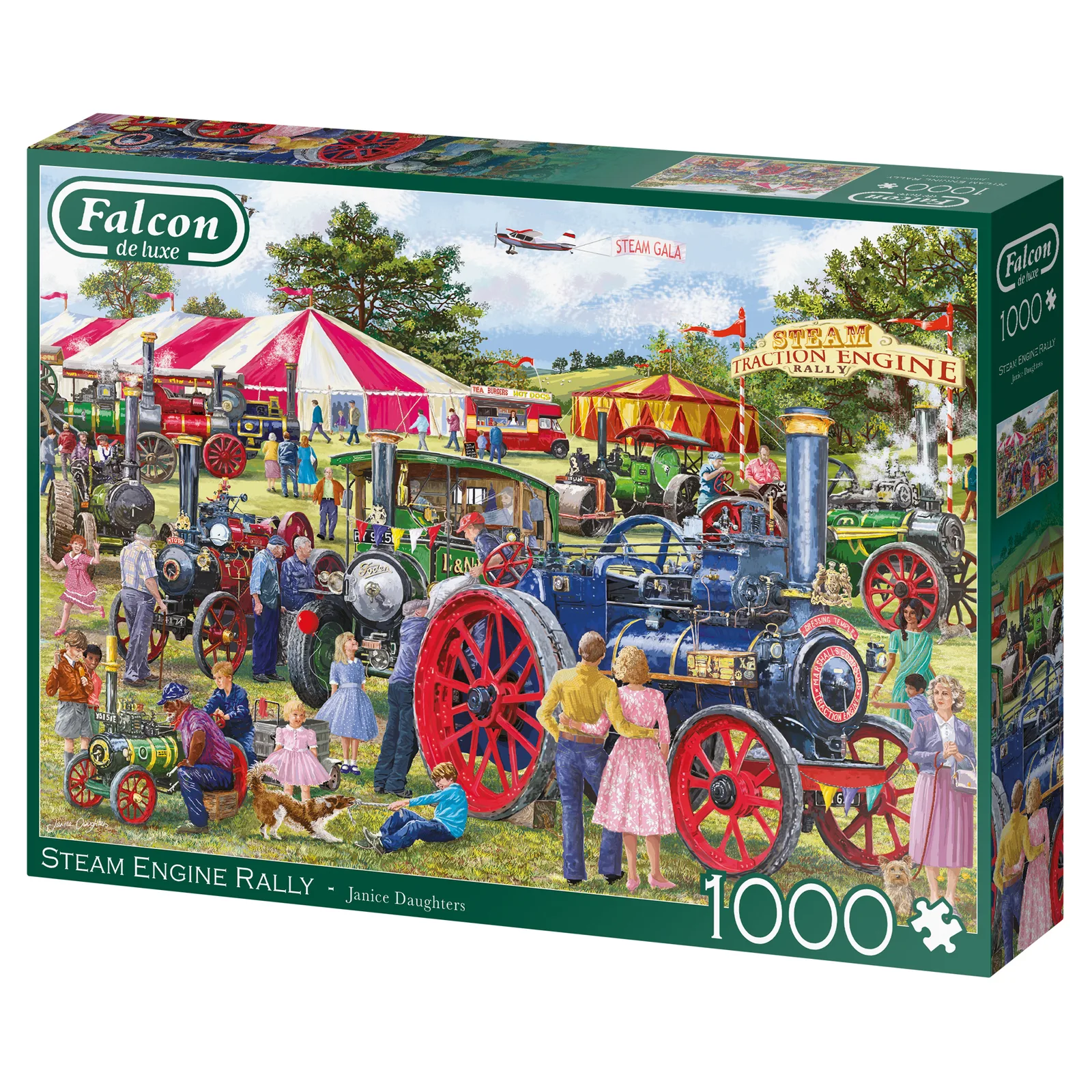 Jumbo Falcon de luxe 11389 1000 Parça Puzzle Thumbnail 8