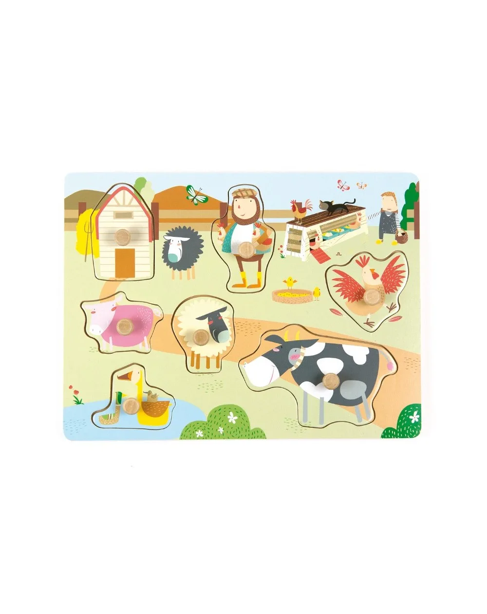 ANDREU Toys 16102 7 Parça Puzzle
