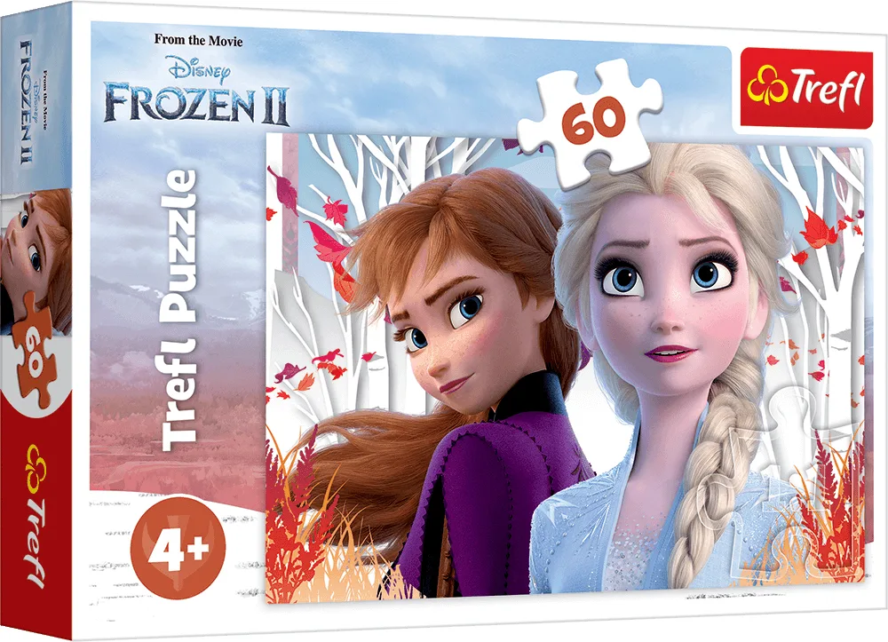 Trefl The enchanted world of Anna and Elsa 17333 60 Parça Puzzle