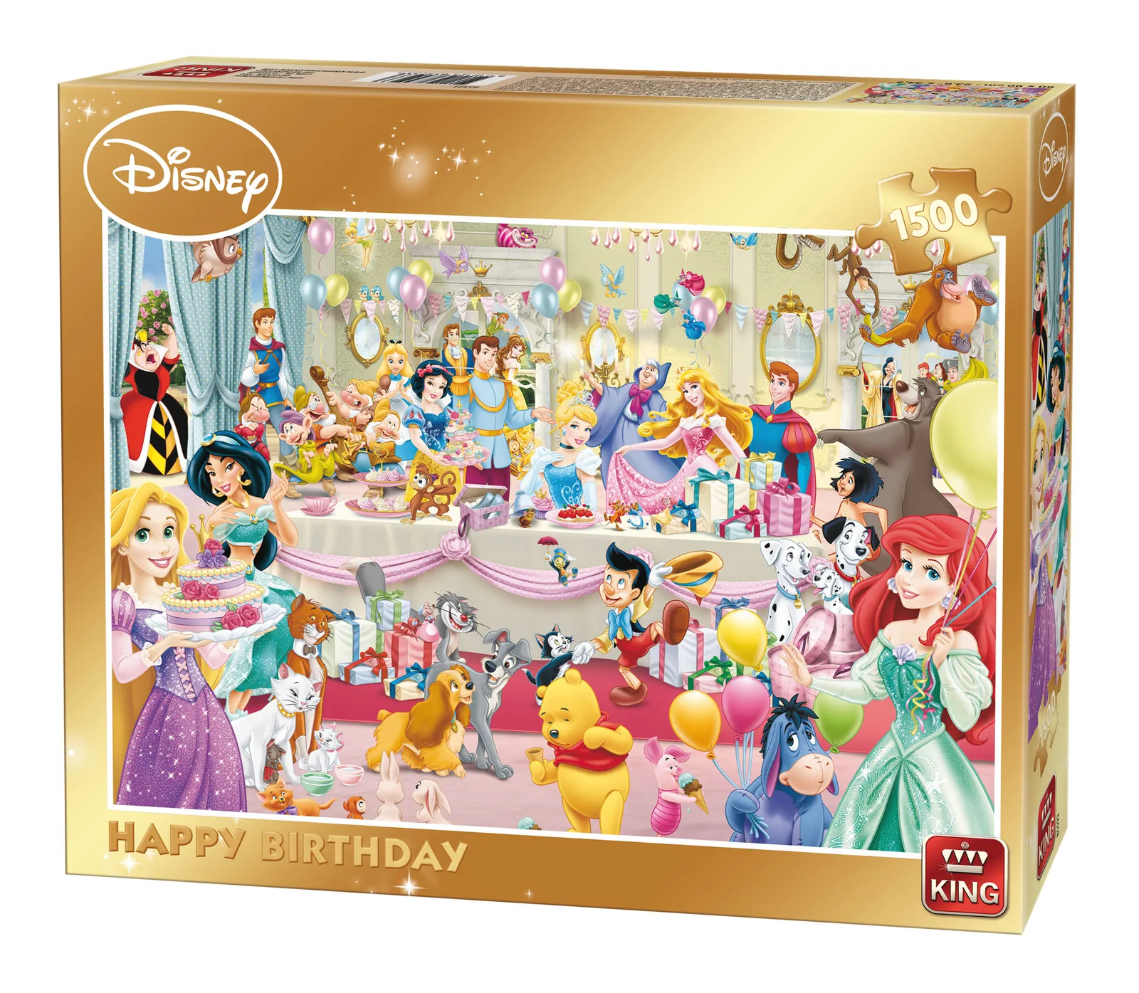 King Happy Birthday 1500 Parça 85523 Puzzle