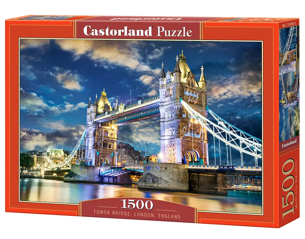 Castorland Tower Bridge, London, England C-151967-2 1500 Parça Puzzle