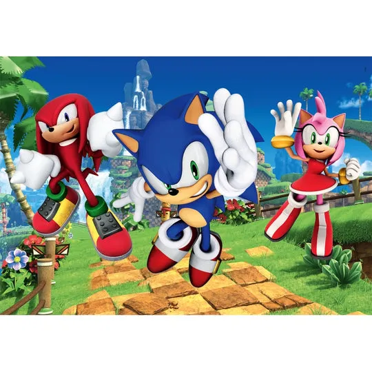 Clementoni Sonic 27256 104 Parça Puzzle Thumbnail 2