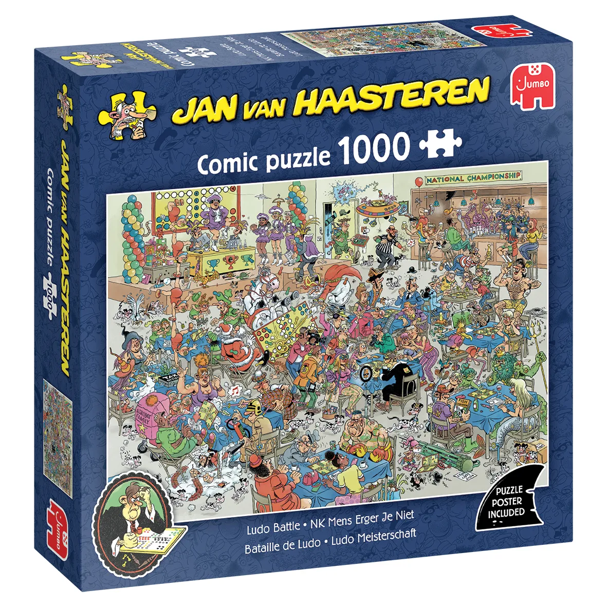 Jumbo Jan van Haasteren 1110100482 1000 Parça Puzzle