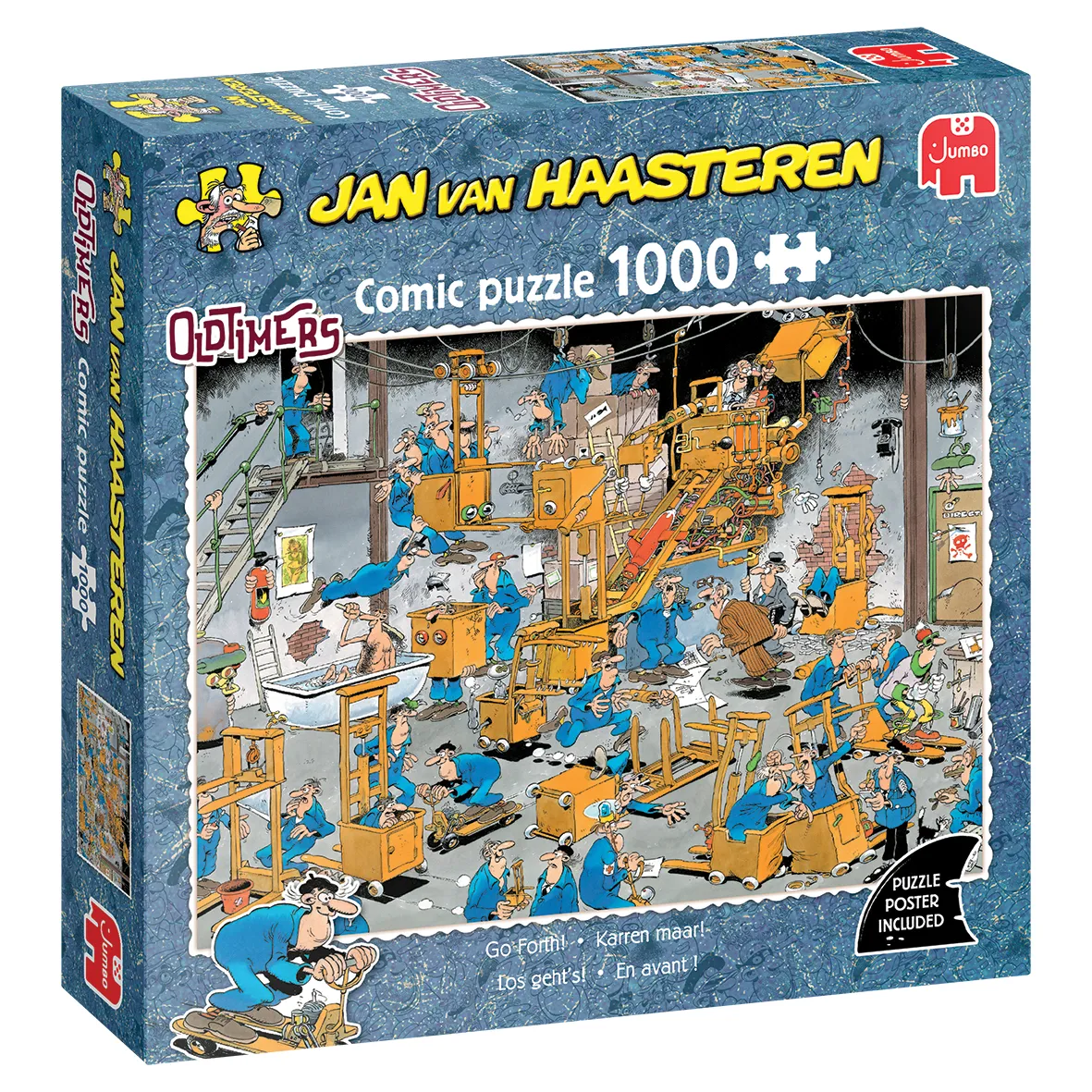 Jumbo Jan van Haasteren 1110100528 1000 Parça Puzzle